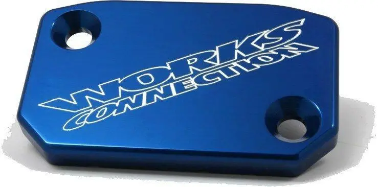 Works Connection 21-070 Brembo Clutch Master Cylinder Cover Cap Blue Made In Usa 1