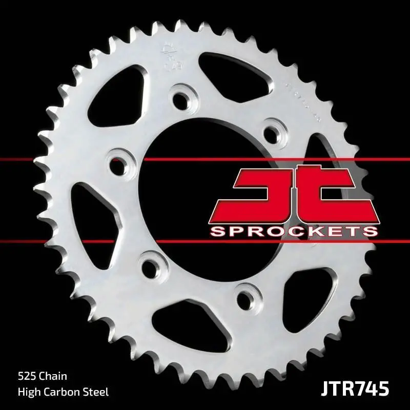 Jt Sprockets - Jtr745.38 - Steel Rear Sprocket, 38T 1