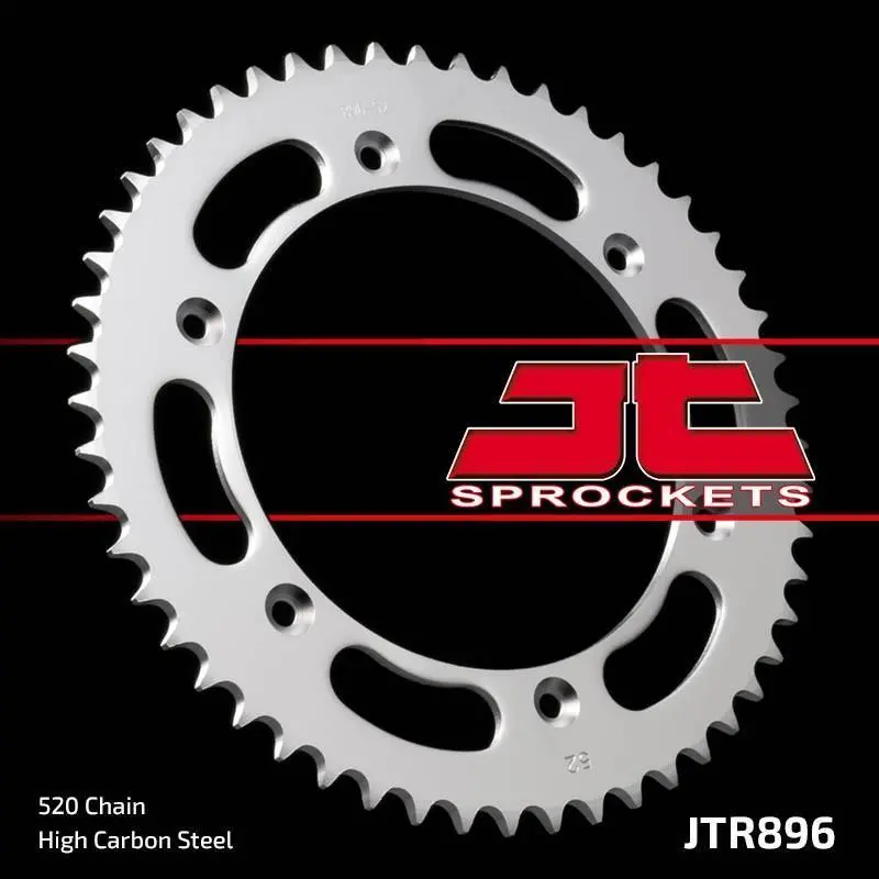 Jt Sprockets - Jtr896.52 - Steel Rear Sprocket, 52T 1