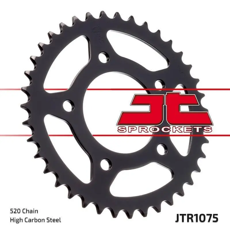 Jt Sprockets - Jtr1075.39 - Steel Rear Sprocket, 39T Kymco 250 Venox 2004-2009 1