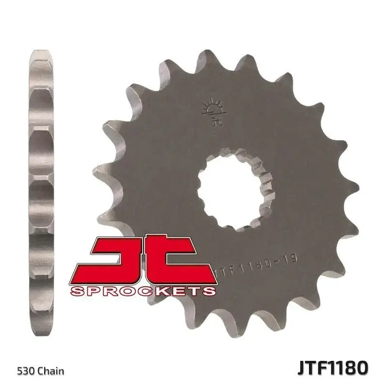 Jt Sprockets - Jtf1180.19 - Steel Front Sprocket, 19T 2