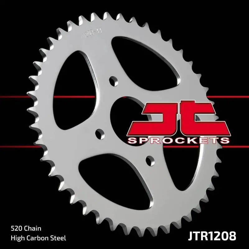 Jt Sprockets - Jtr1208.44 Steel Rear Sprocket, 44T Honda Tlr200 Reflex 1986-1987 1