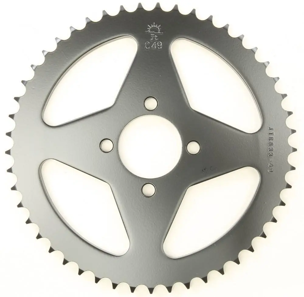 Jt Sprockets - Jtr833.49 - Steel Rear Sprocket, 49T Yamaha Ttr125 2000-2001 1