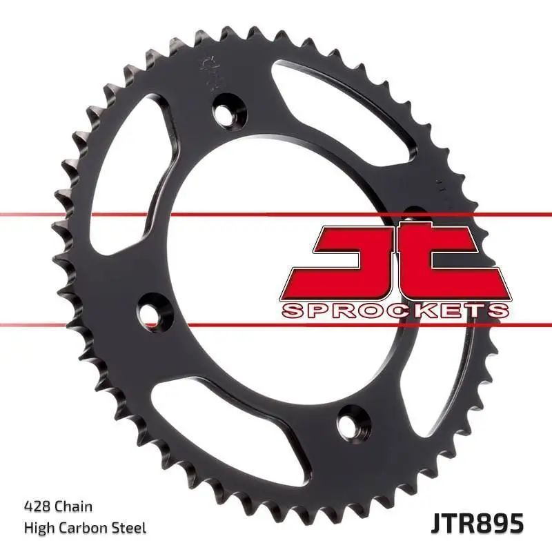 Jt Sprockets Jtr895.49 Steel Rear Sprocket, 49T Ktm 105 Sx 07-11, 105 Xc 08-09 1