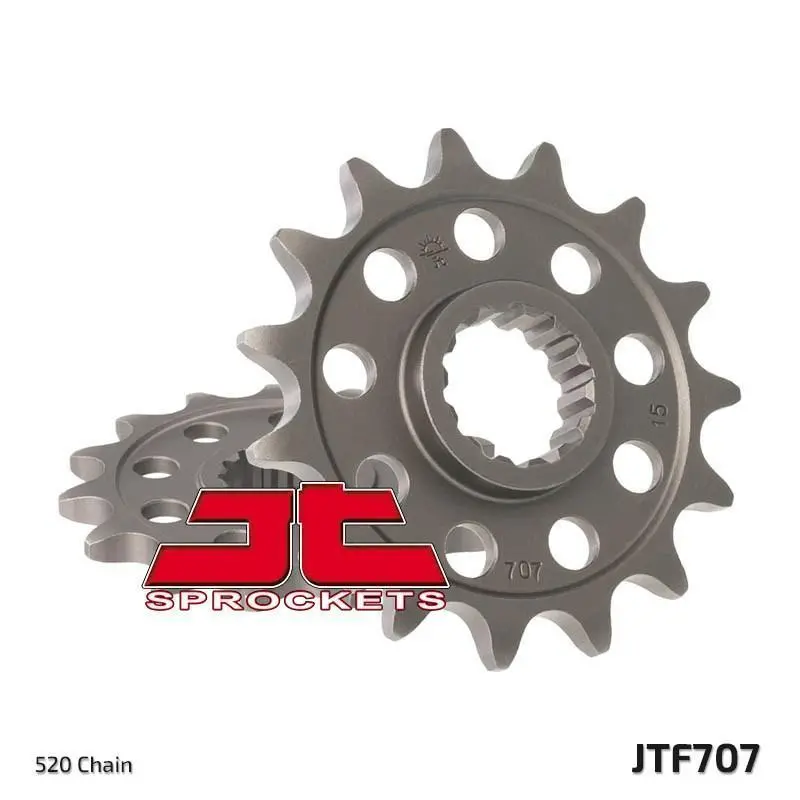 Jt Sprockets - Jtf707.15 - Steel Front Sprocket, 15T 1