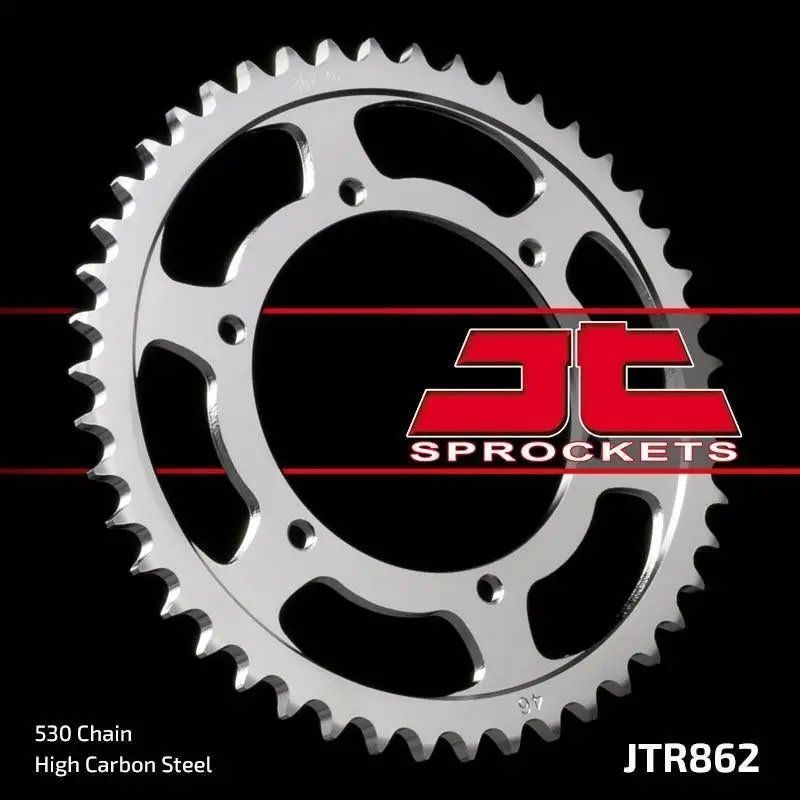 Jt Sprockets - Jtr862.46 - Steel Rear Sprocket, 46T Yamaha Fz600 1986-1988 1