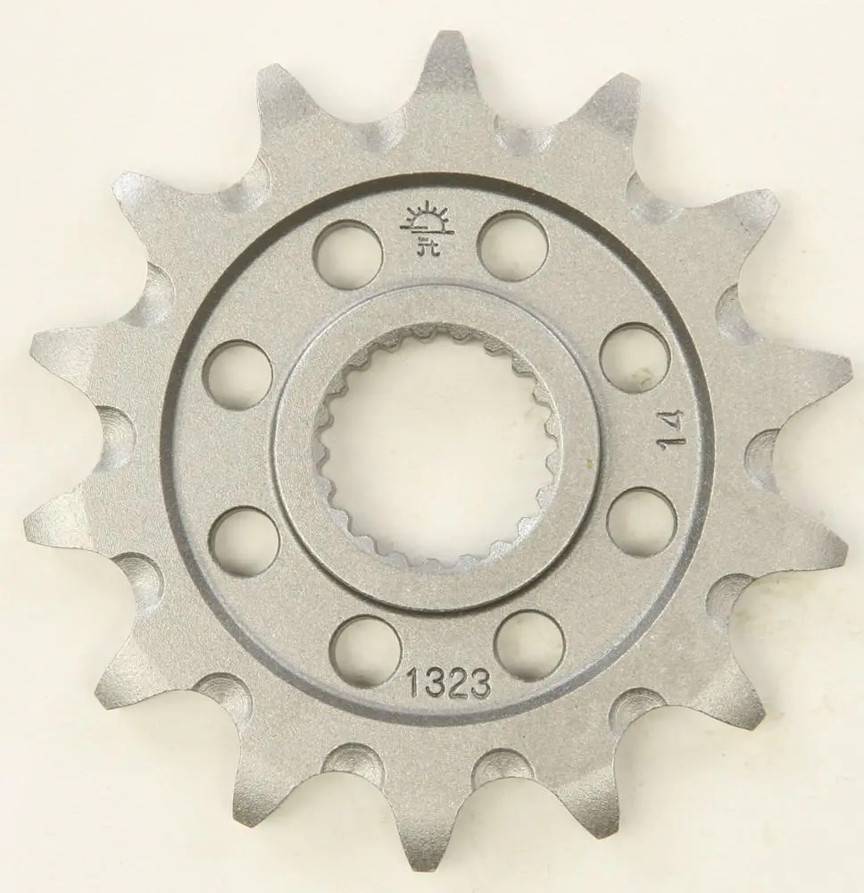 Jt Sprockets - Jtf1323.14Sc - Front Sprocket, 14T - Lightened & Self-Cleaning 1