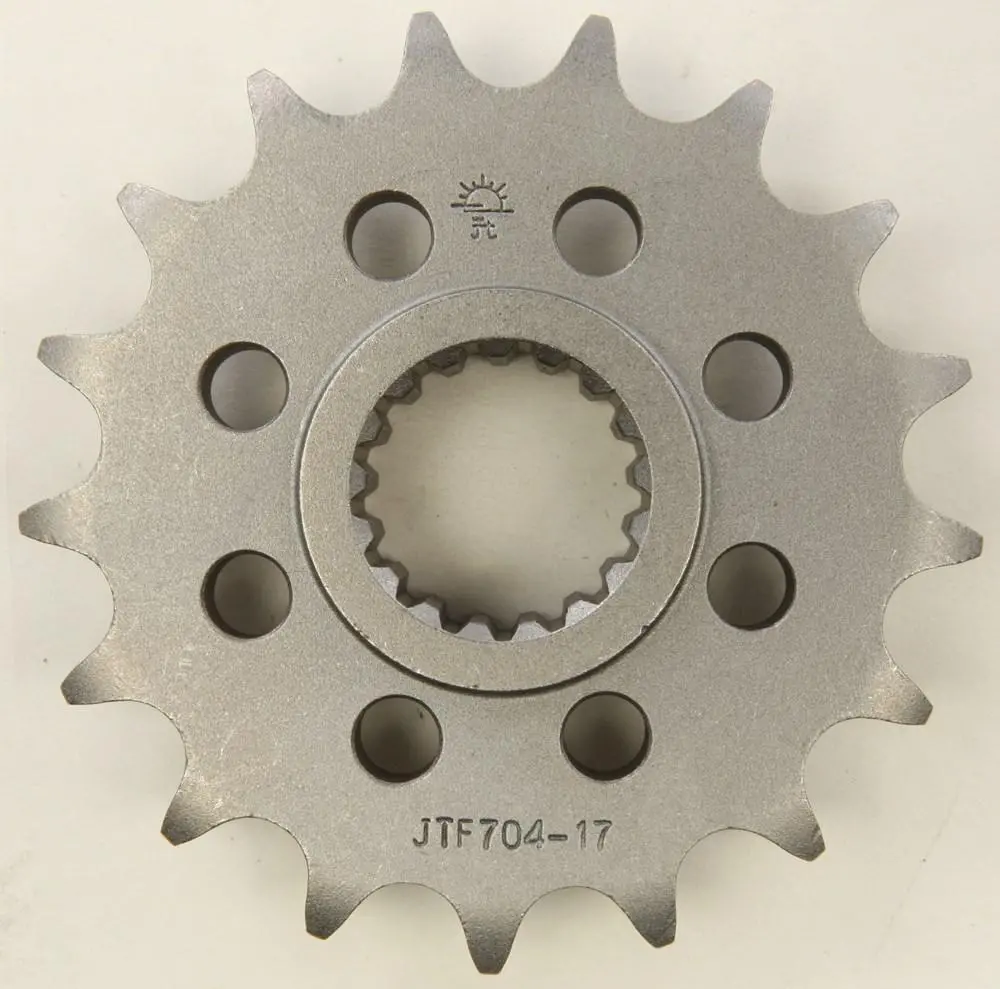 Jt Sprockets - Jtf704.17 - Steel Front Sprocket, 17T 1