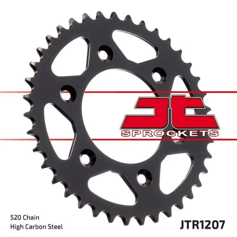 Jt Sprockets - Jtr1207.39 Steel Rear Sprocket, 39T Honda Tr200 Fatcat 1986-1987 1