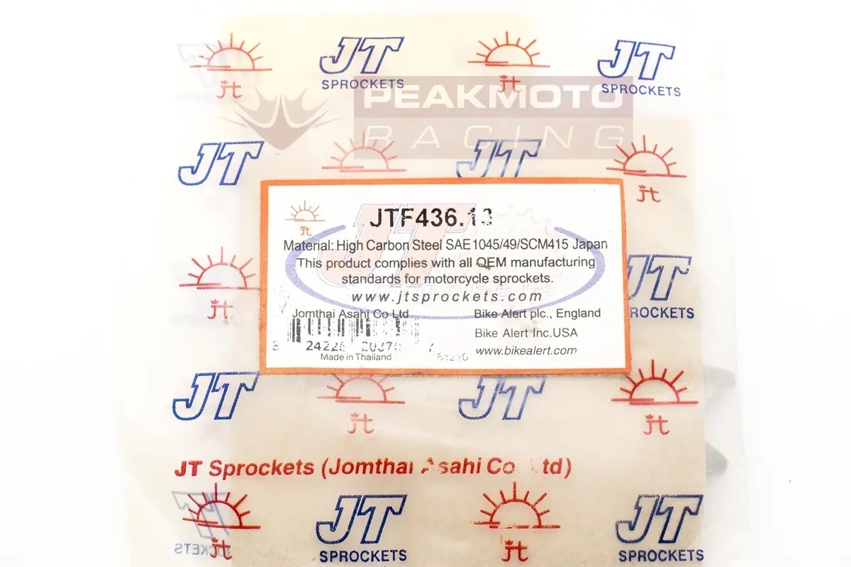 Jt Sprockets - Jtf436.13 - Steel Front Sprocket, 13T 2