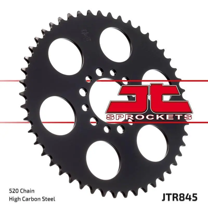 Jt Sprockets - Jtr845.48 - Steel Rear Sprocket, 48T 1
