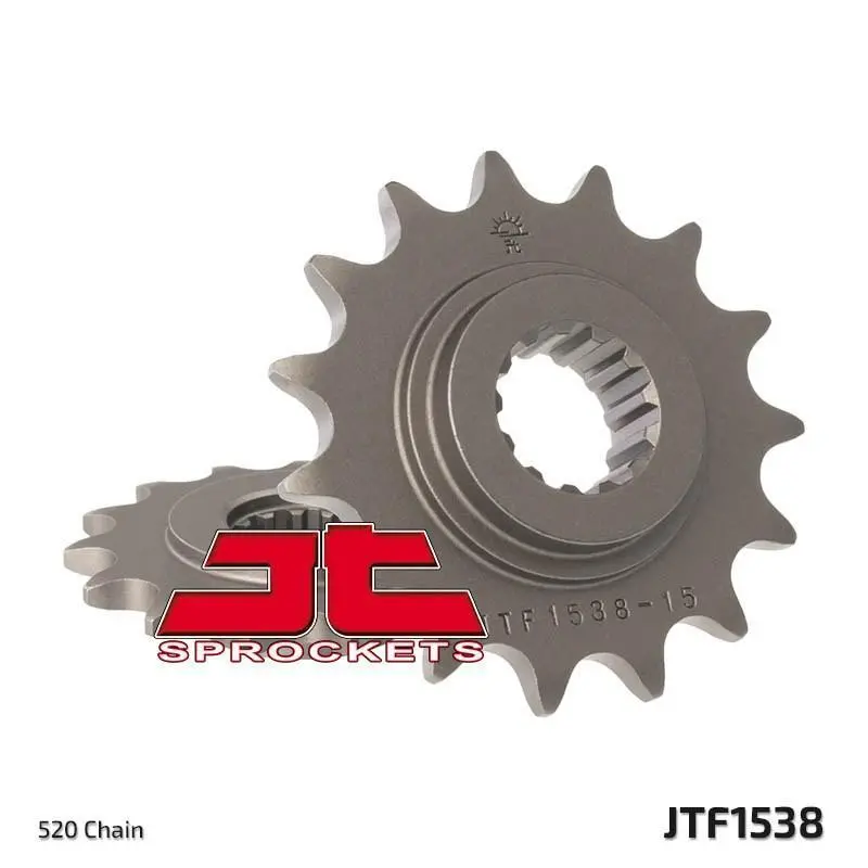 Jt Sprockets - Jtf1538.15 - Steel Front Sprocket, 15T 2