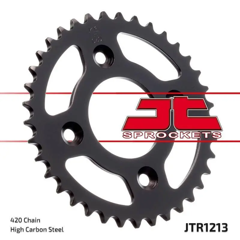 Jt Sprockets - Jtr1213.37 - Steel Rear Sprocket 37T Honda Xr50r Crf50f 2000-2016 1