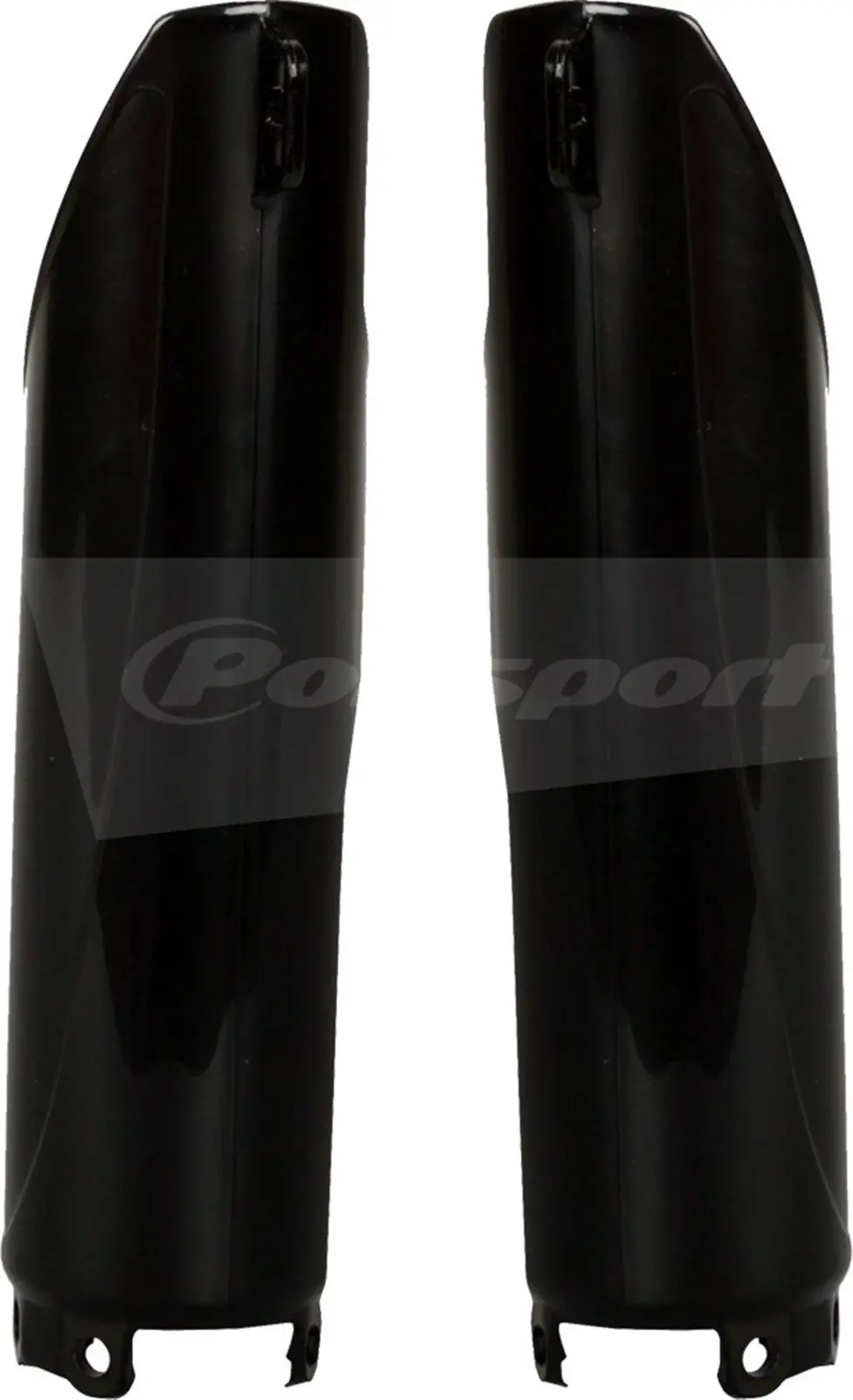 Polisport - 8398300002 - Fork Guards, Black Suzuki Rmz450 Rmz250 2007-2018 1