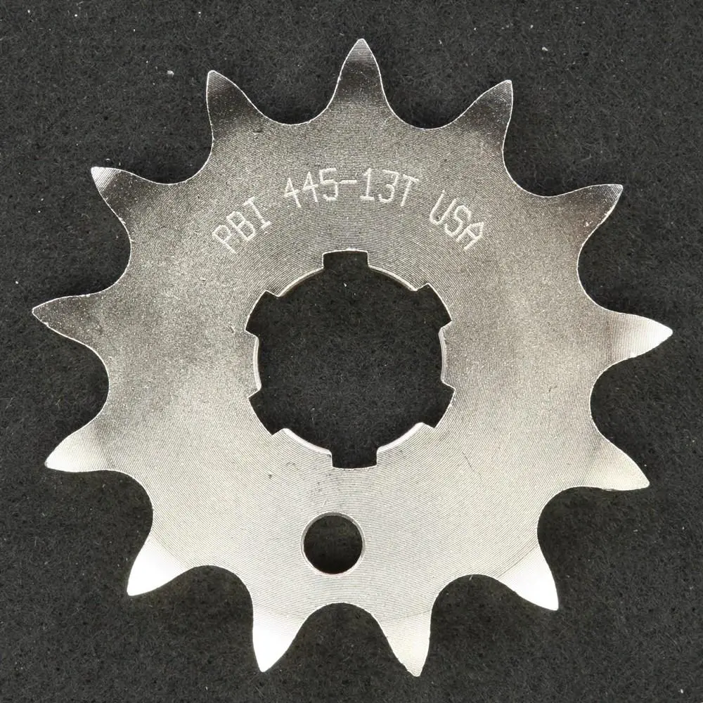 Pbi - 445-13 -  Front Countershaft Sprocket, 13T - Made In Usa 1