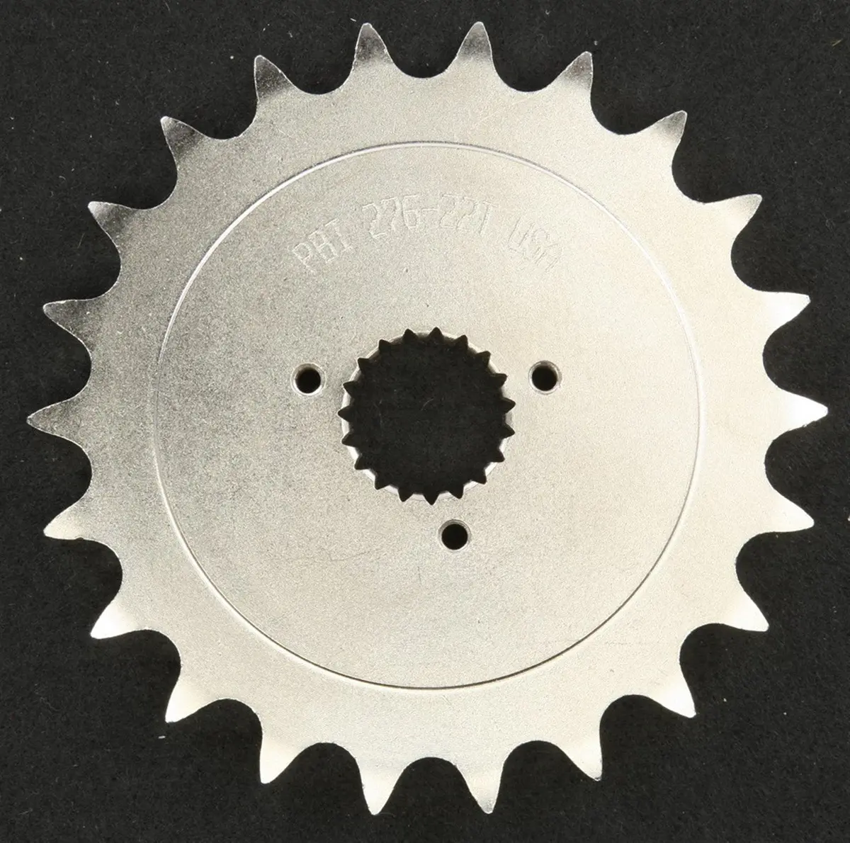 Pbi - 276-22 - Steel Transmission Mainshaft Sprocket, 22T - Made In Usa 1