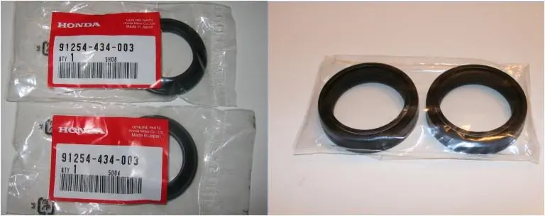 Fork Seal And Dust Seal Set For Honda Atc350x Xl250r Xr250r Xr500r Cbx Gl500 1