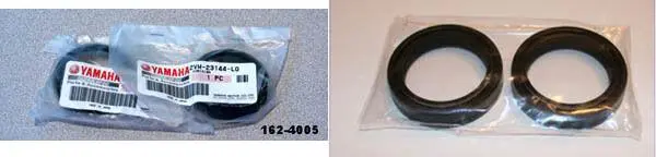 Yamaha Yz125 Yz250 1988, Yz490 1988-1990 Fork Oil Seals Dust Seals 1