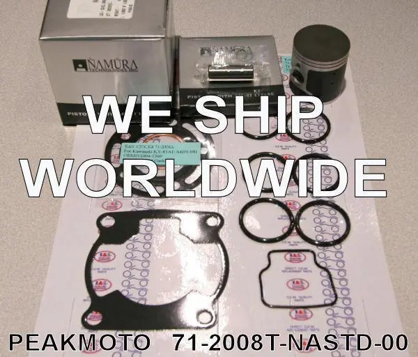 Kawasaki Kx 85 Kx85 01-07 Piston Kit +Top End Gaskets 1