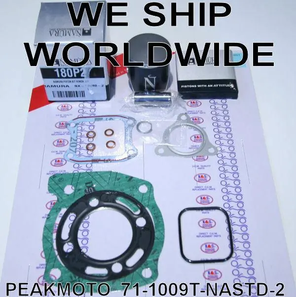 Honda Cr85 Cr-85 (03-07) Piston Kit + Top End Gaskets 1