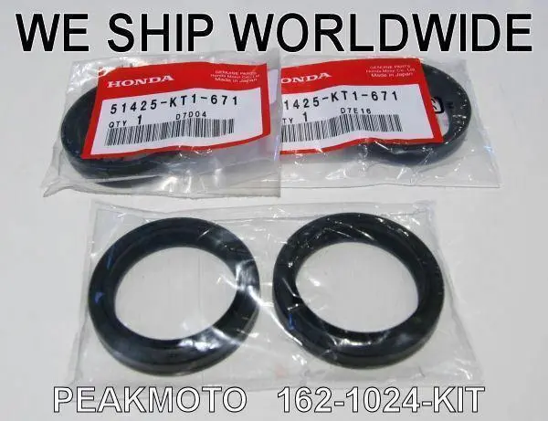 Honda Xr250r Xr-250R 1992-2004 Fork Oil Seals & Fork Dust Seals Set 1