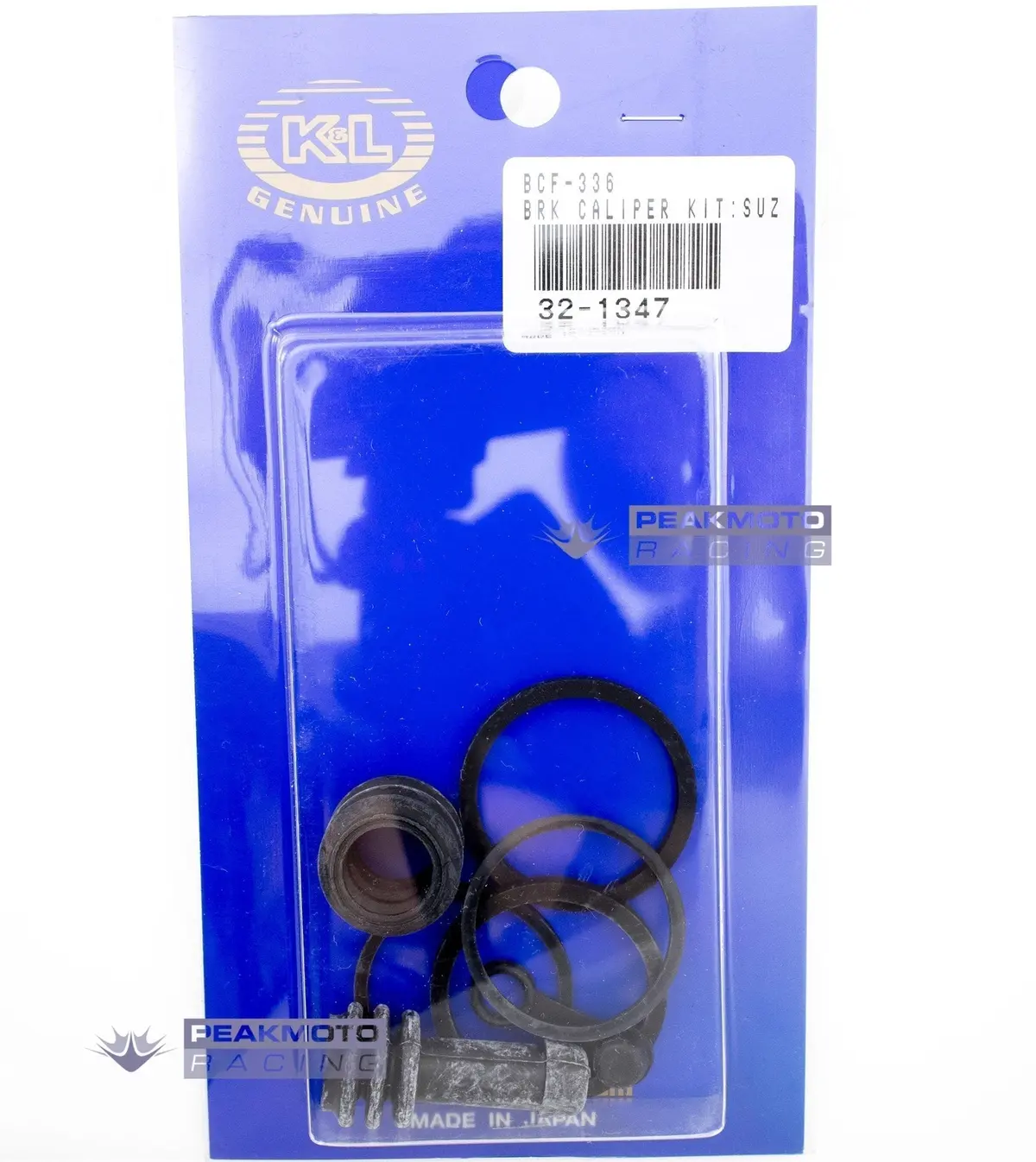 K&L 32-1347 Front Brake Caliper Seal Rebuild Kit For Suzuki Dr650se 1990-1995 2