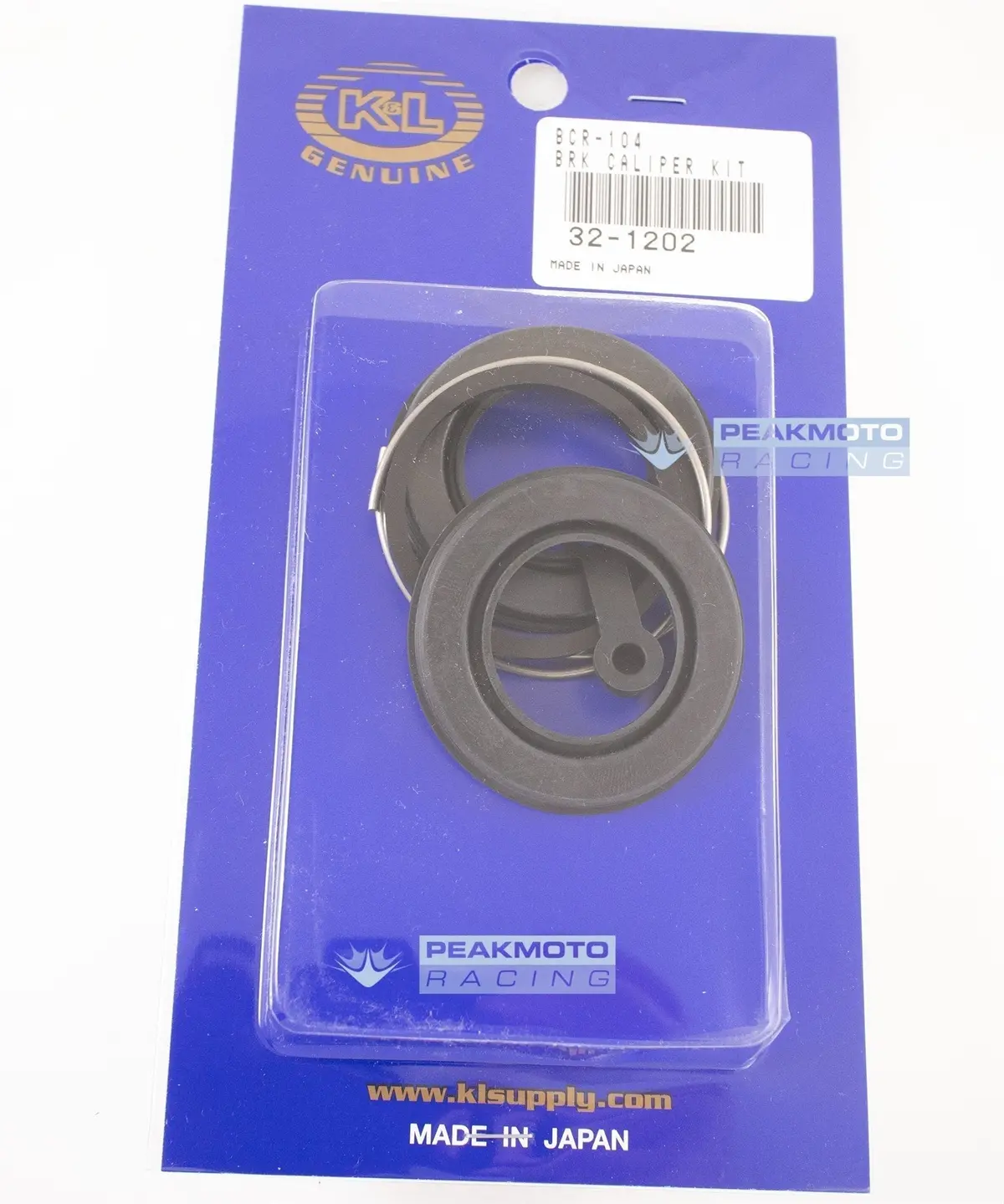 K&L 32-1202 Rear 38Mm Brake Caliper Seal Rebuild Kit For Honda Gl1000 1975-1977 2