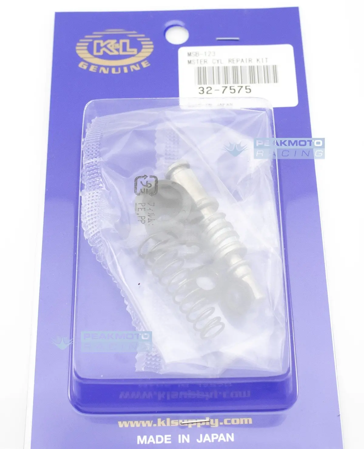 K&L 32-7575 Front Brake Master Cylinder Rebuild Kit For Honda 45530-Kj1-702 2