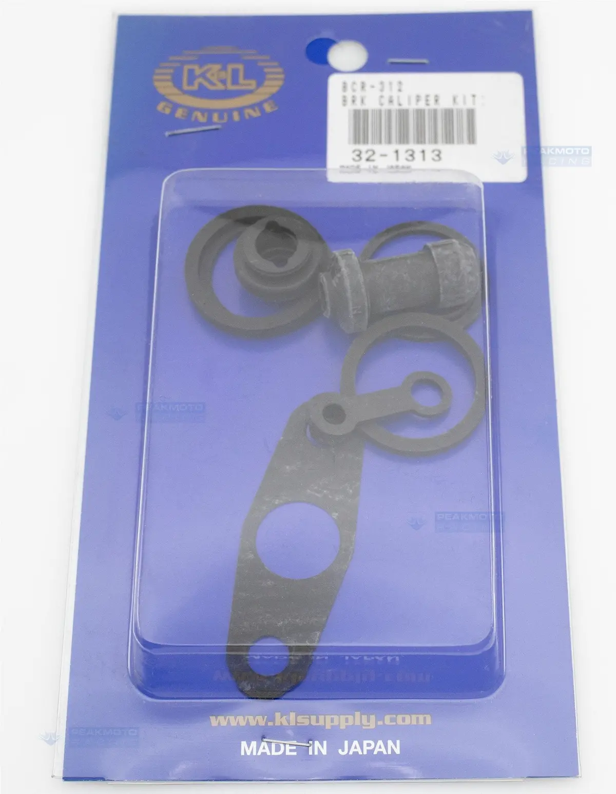 K&L 32-1313 Rear Brake Caliper Seal Rebuild Kit For Suzuki Burgman 400 2004-2006 2
