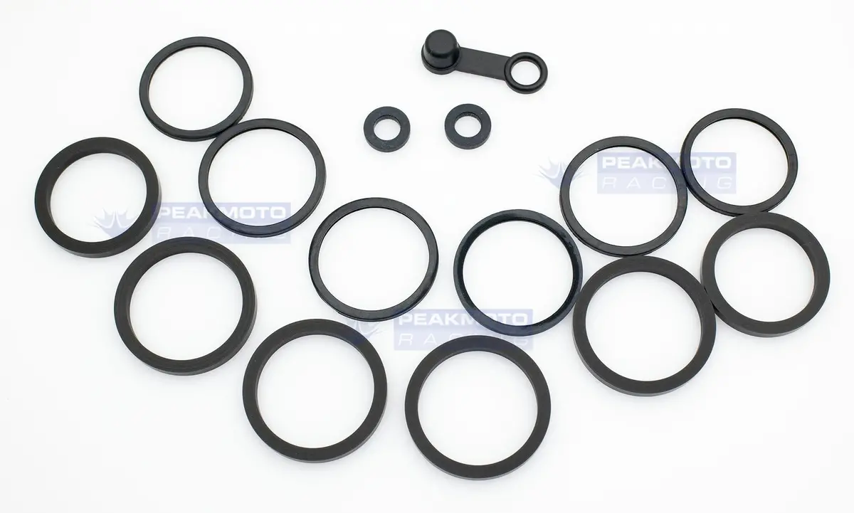 K&L 32-7367 Front Brake Caliper Seal Rebuild Kit - Made In Japan 1