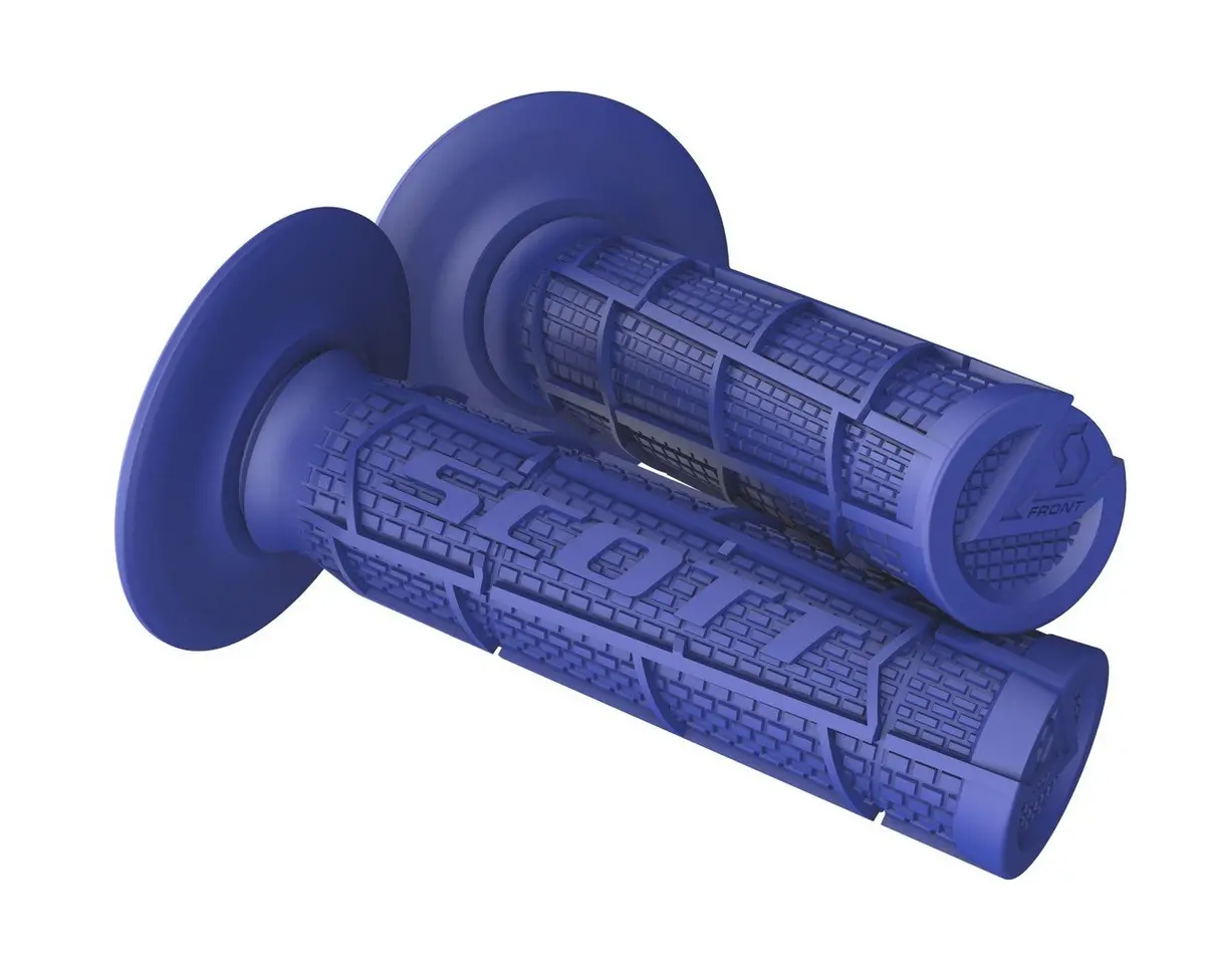 Scott 233925-0003 Radial Full Waffle Mx/Motocross Grip - Blue 1