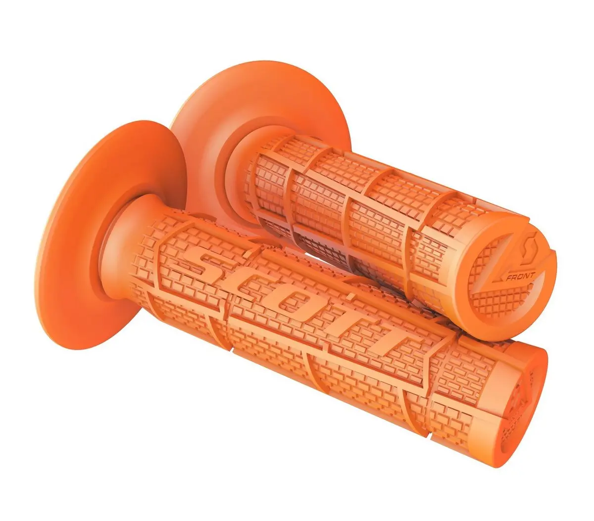 Scott 233925-0036 Radial Full Waffle Mx/Motocross Grip - Orange 1