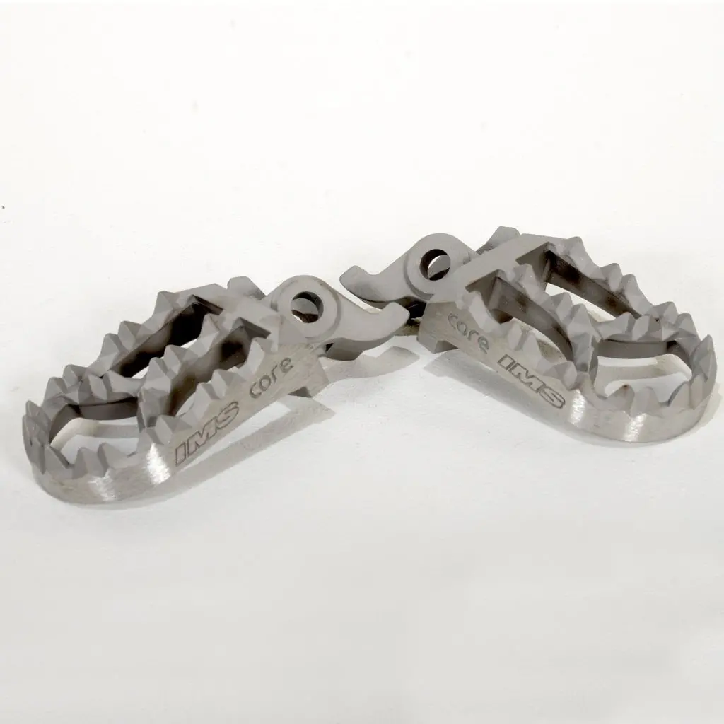 Ims 343120-M Core Mx Stainless Steel Footpegs 3.25"L X 2.125"W - Made In Usa 1