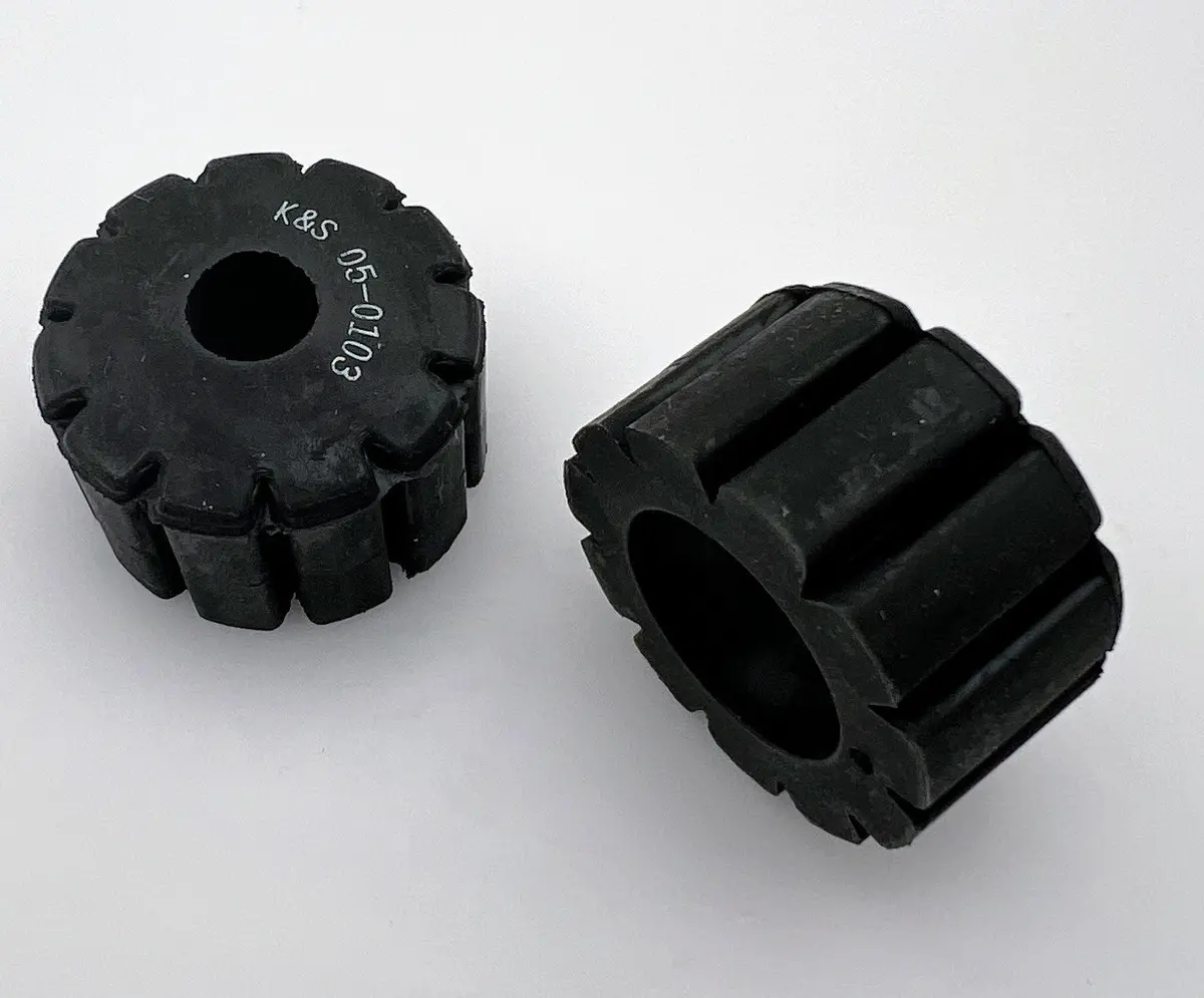 K&S 05-0103 Fuel Gas Tank Rubber Cushions (Pair) For Honda 17611-Ke8-000 1