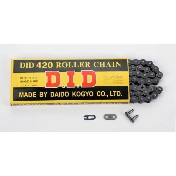 D.I.D. 420X100 Link Standard Drive Chain - Made In Japan 420X100rb 1