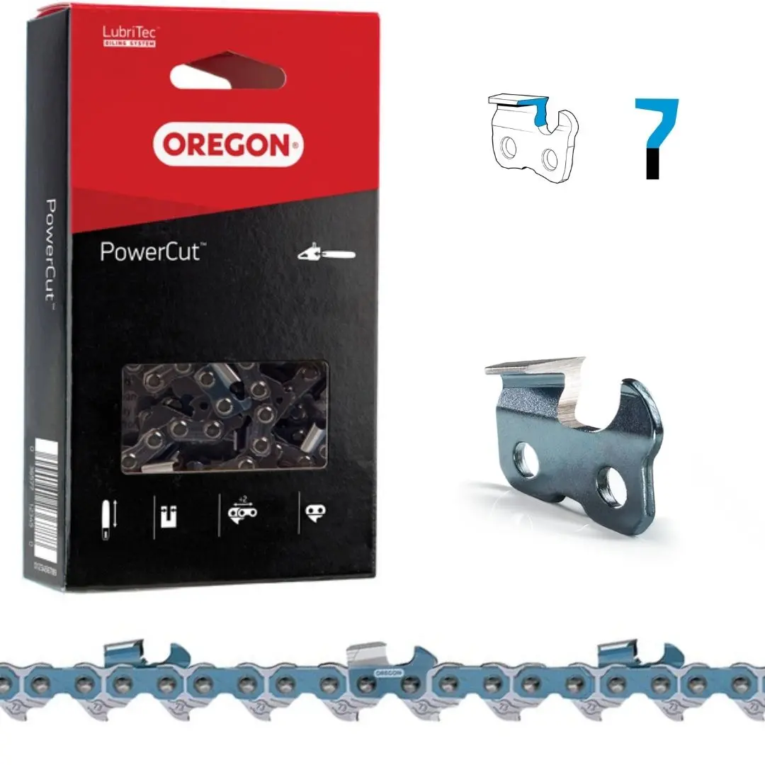Oregon 73Exj Powercut™ Skip-Tooth Saw Chain 3/8" .058" Full Chisel 1