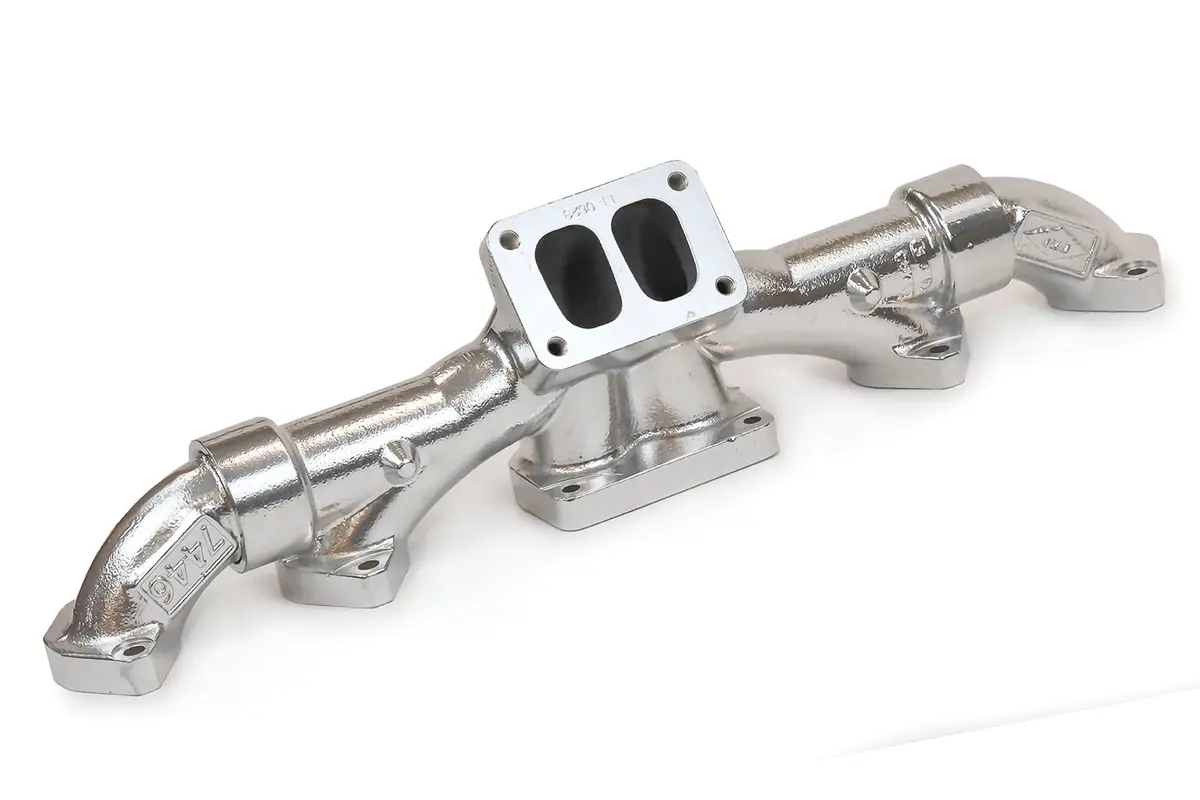 Cummins Non-Egr Isx Chrome Exhaust Manifold 1