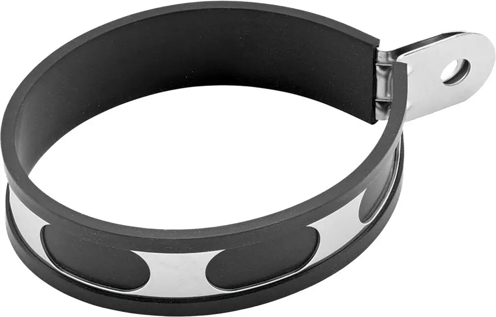 Helix Racing Universal Muffler Clamp, Oval, 4" | 210-2705 1