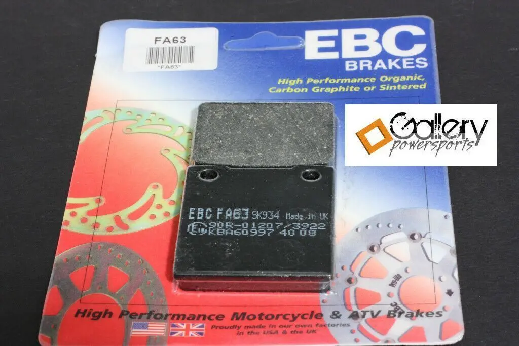 For Suzuki Gsxr600 Gsx-R600 1997-2003 Rear Ebc Brake Pads 1