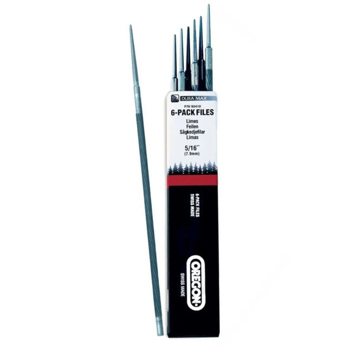 Harvester Files 7.9Mm 5/16" Oregon® Swiss Quality 6-Pack 1
