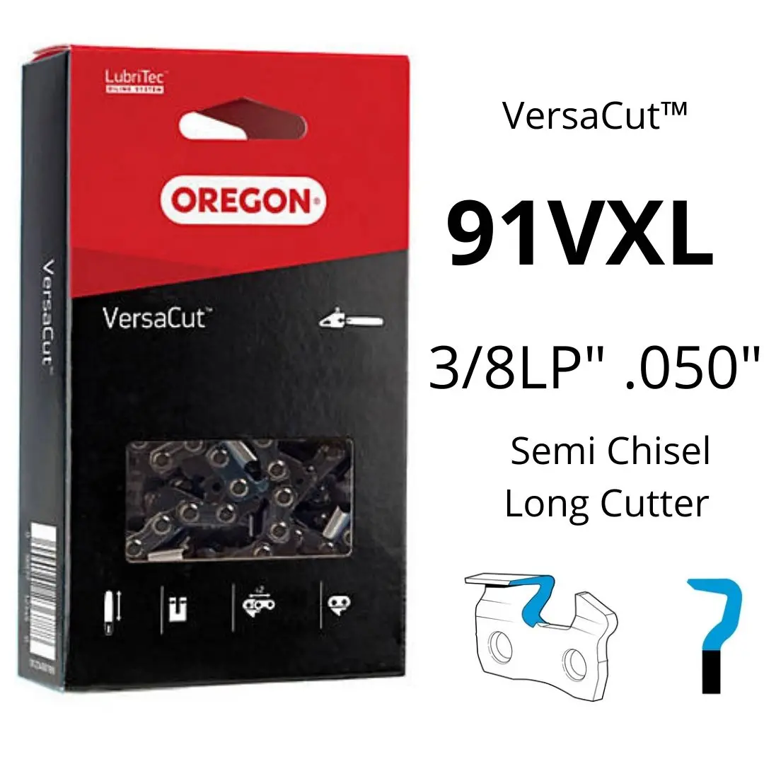 Oregon 91Vxl Versacut™ Saw Chain 3/8Lp Low Profile™ .050" Semi Chisel 1