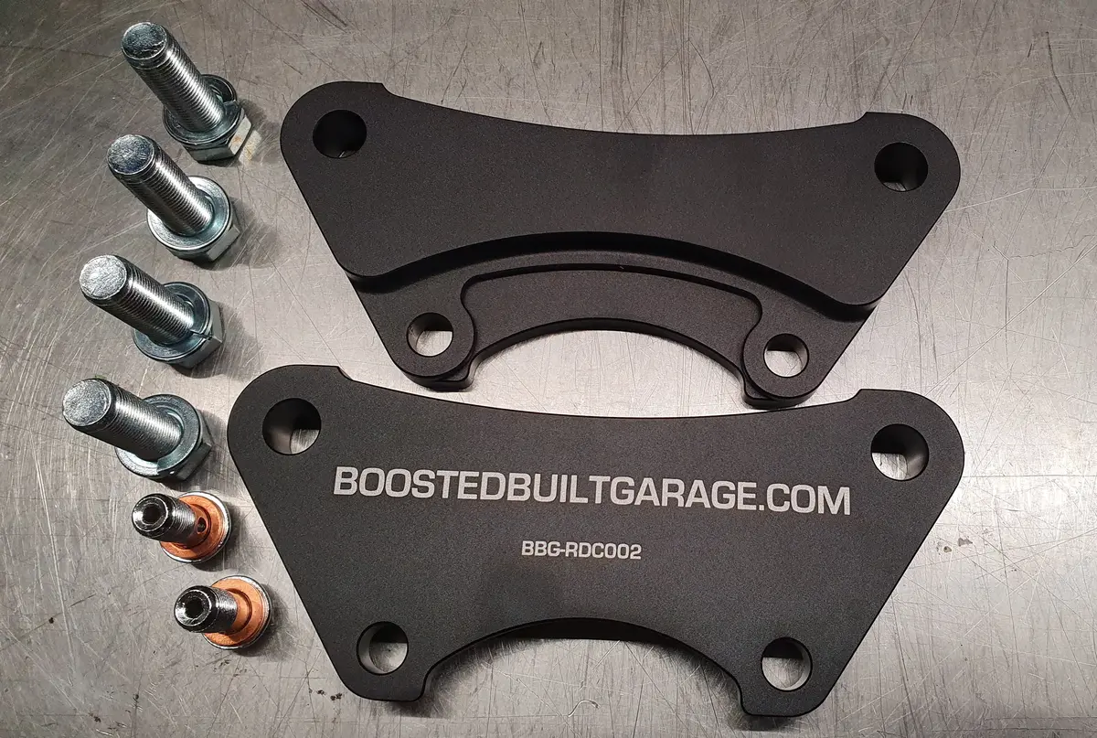 Toyota Hilux 4Wd Rear Disc Brake Conversion Brackets (Pair) N50, N60, N70 - New Version Rdc-002 2