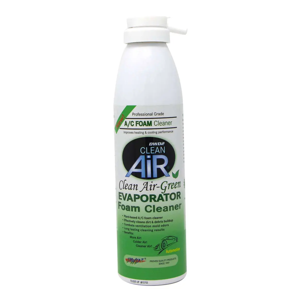 Automotive A/C Evaporator Cleaner With Plant-Based Enzymes | Clean Air® Green By Dwd2 1