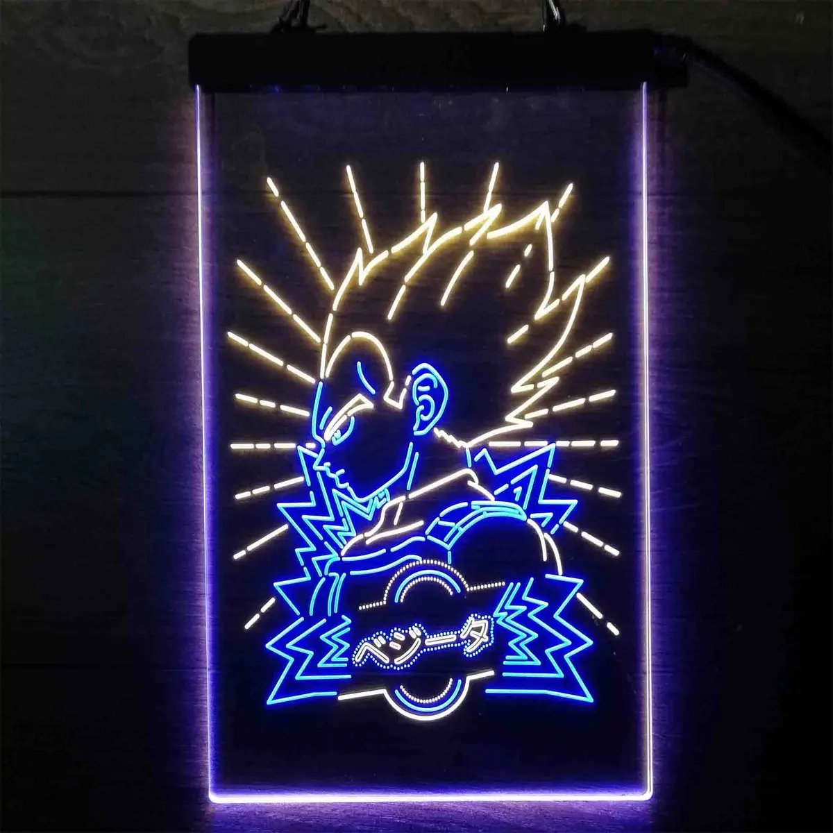 Dragon Ball Vegeta Super Saiyan Neon Led Sign 6