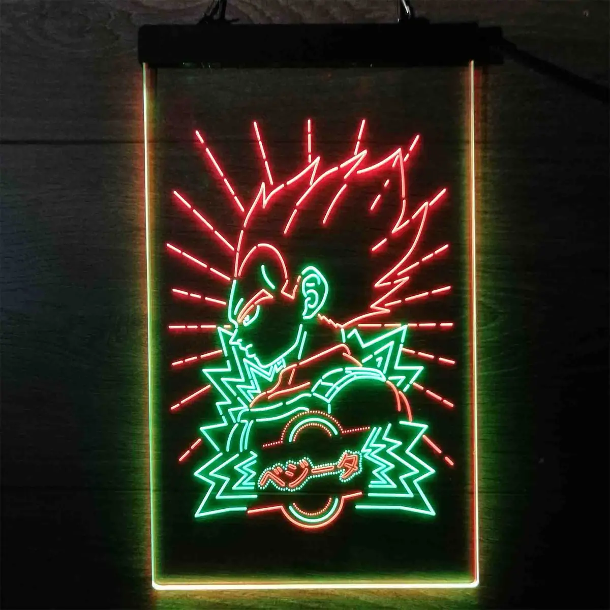 Dragon Ball Vegeta Super Saiyan Neon Led Sign 11