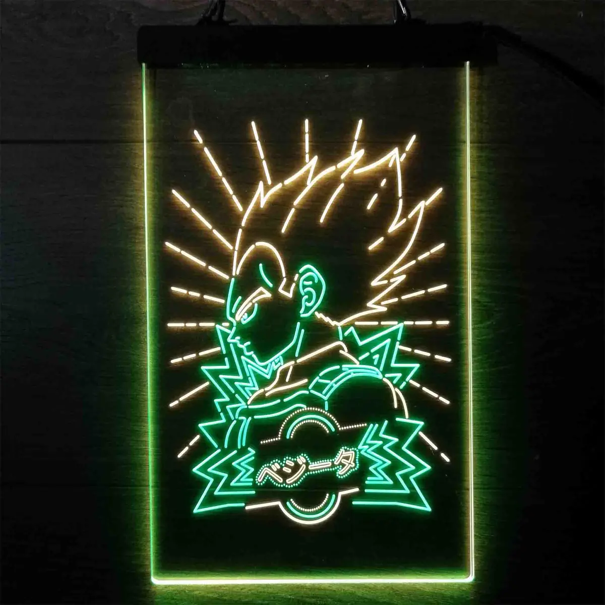 Dragon Ball Vegeta Super Saiyan Neon Led Sign 5