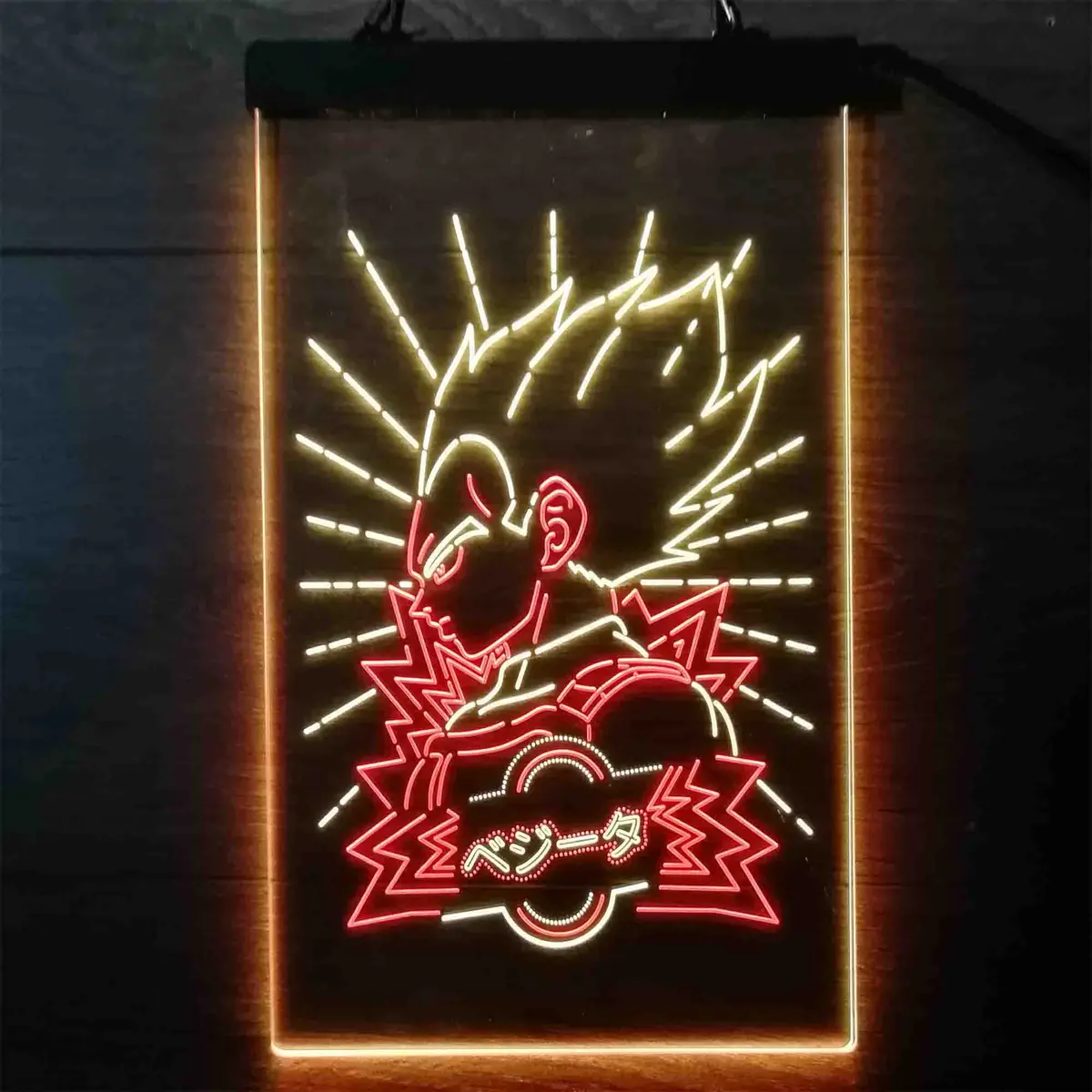 Dragon Ball Vegeta Super Saiyan Neon Led Sign 12