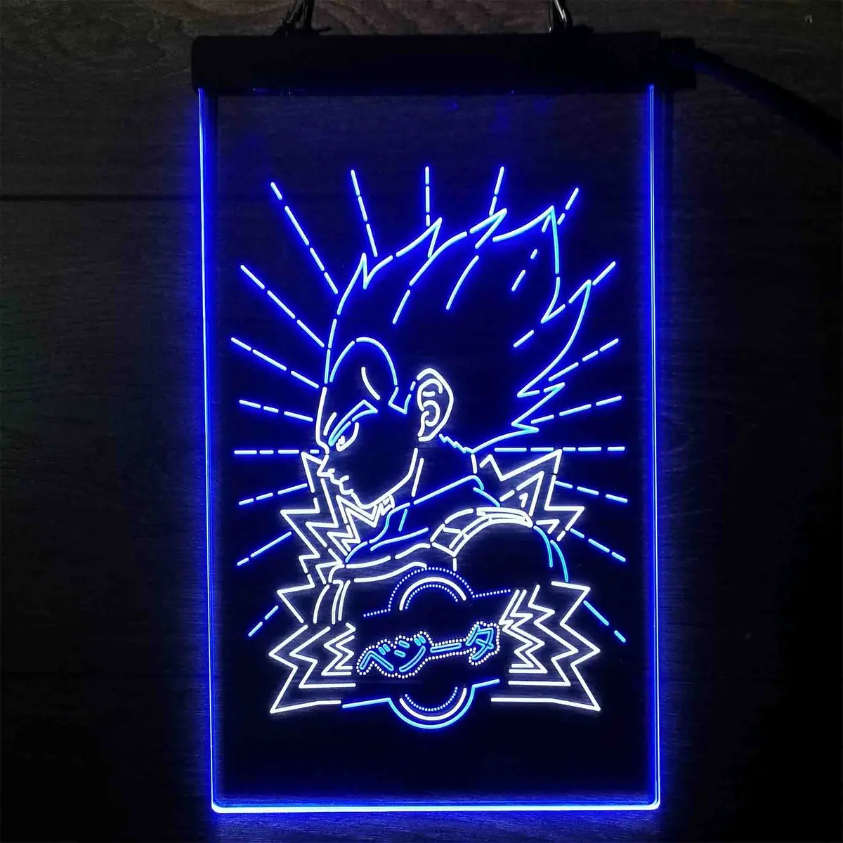 Dragon Ball Vegeta Super Saiyan Neon Led Sign 3