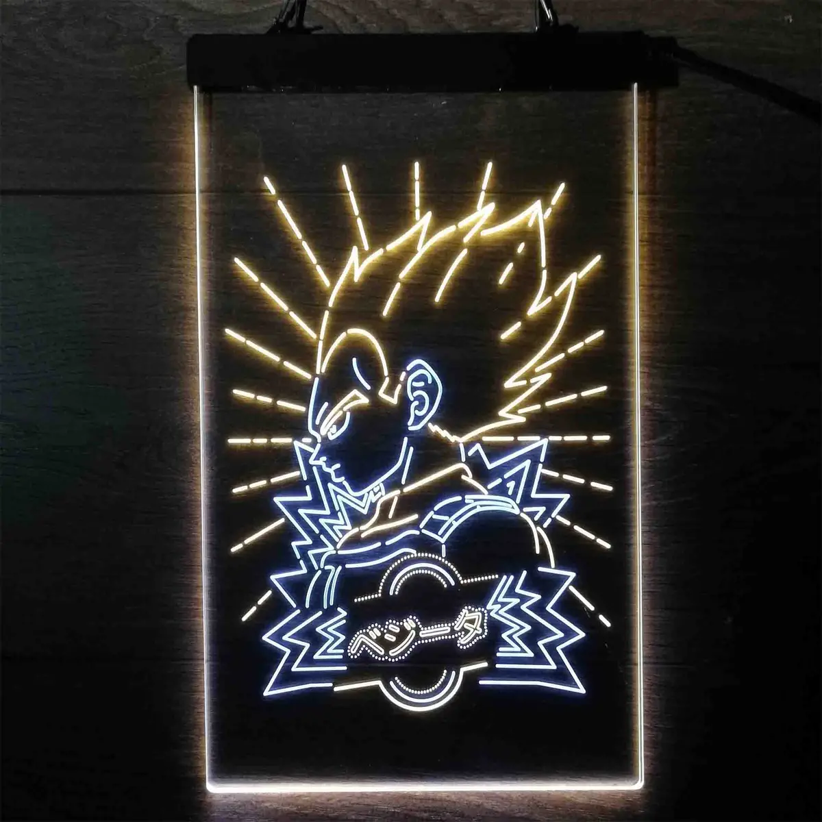 Dragon Ball Vegeta Super Saiyan Neon Led Sign 8