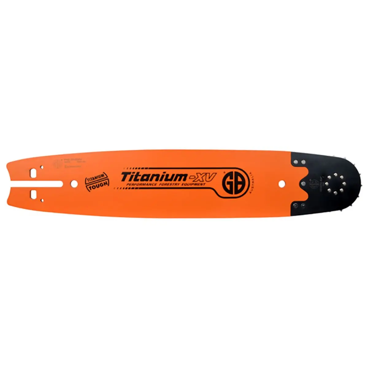 GB Titanium-XV Professional Chainsaw Bar with FM2 Mount